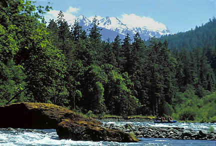 Rafters on Elwah River