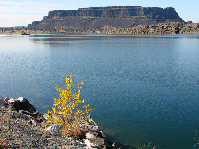 Steamboat Rock near Coulee City